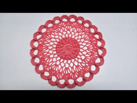 Create a Stunning Crocheted Doily with Popcorn Stitches Tutorial