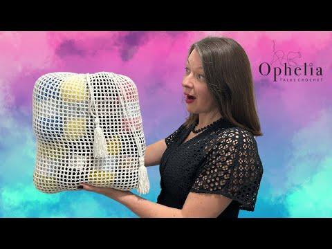 Create Your Own Drawstring Organza Bag: Crochet Tutorial