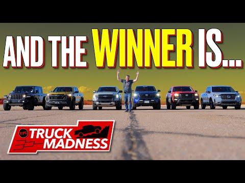 Ultimate Truck Drag Race Showdown: Tacoma vs Ranger vs Colorado vs Frontier vs Ridgeline vs Gladiator