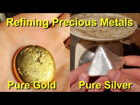 Unlocking the Secrets of Gold and Silver Refining Process