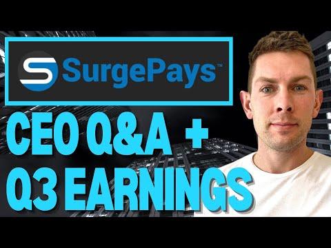 Revolutionizing Financial Inclusion: Surge Pays Q3 Earnings Update