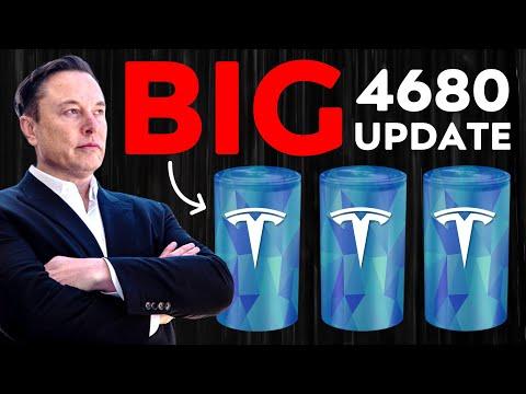 Tesla's Revolutionary 4680 Battery Production Updates