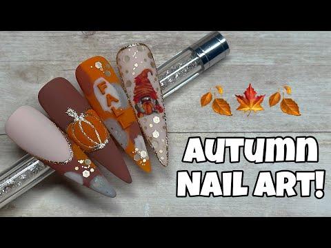 Get the Perfect Autumn Nail Look with Glamor Gel Polishes