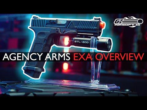Unleash the Power of the Agency Arms EXA Gas Blowback Airsoft Pistol from Airsoft GI