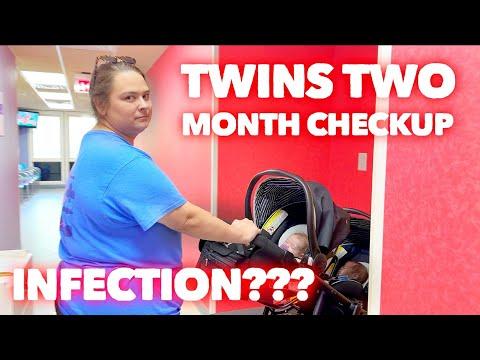 Twins' Two-Month Checkup: Medical Concerns and Daycare Changes