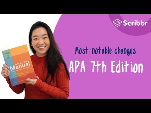 APA 7th Edition: What You Need to Know for Proper Citation