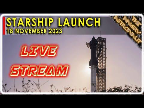 Starships 2ND Launch LIVE!!!!  Starship reaches space!!!!!