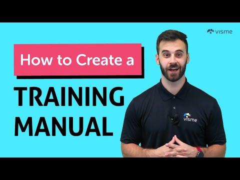 How to Make a Training Manual for Your Team