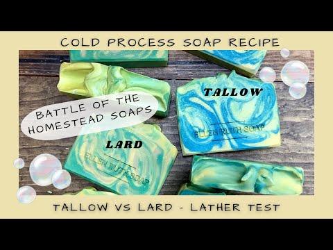 Tallow vs Lard Soap: Battle of Lather Quality